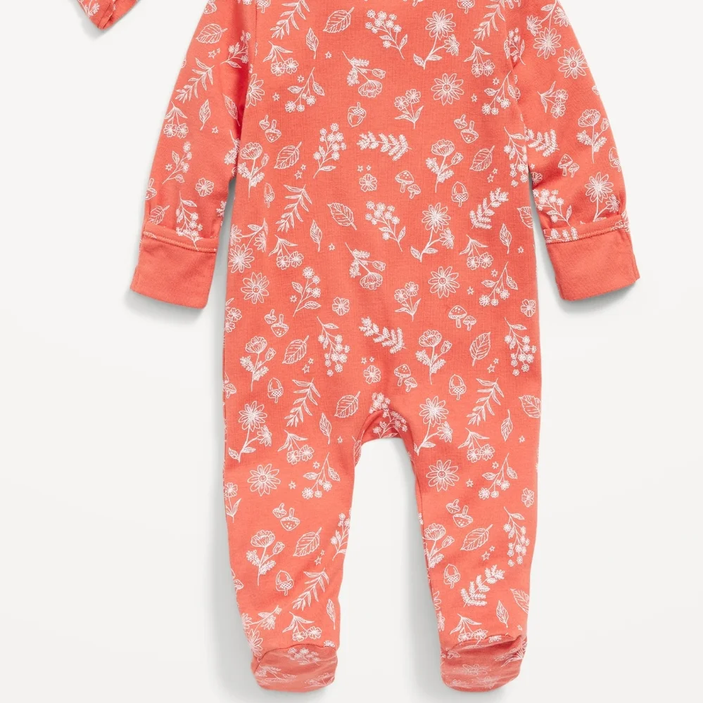 NWT Old Navy Sleeper One Piece With Headband